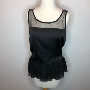 Pretty black top medium